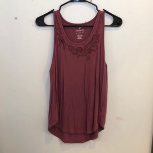 American eagle outfitters small Burgundy shirt